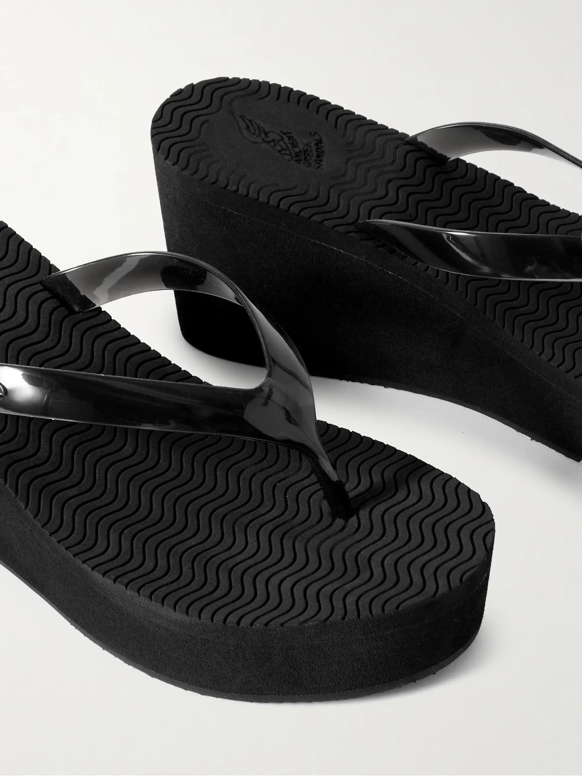 Etheria Pvc Wedge Flip Flops