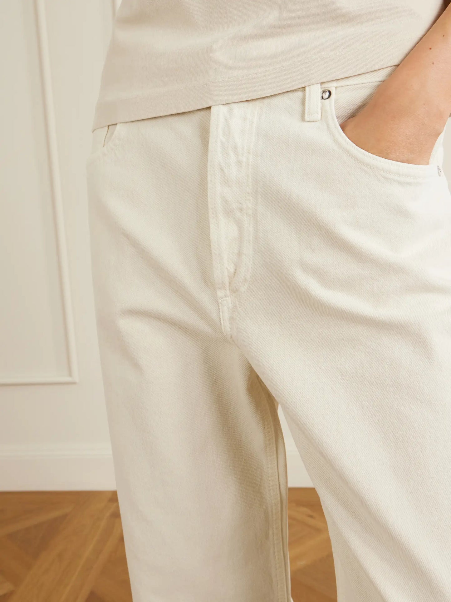 Low Slung Baggy Organic Boyfriend Jeans