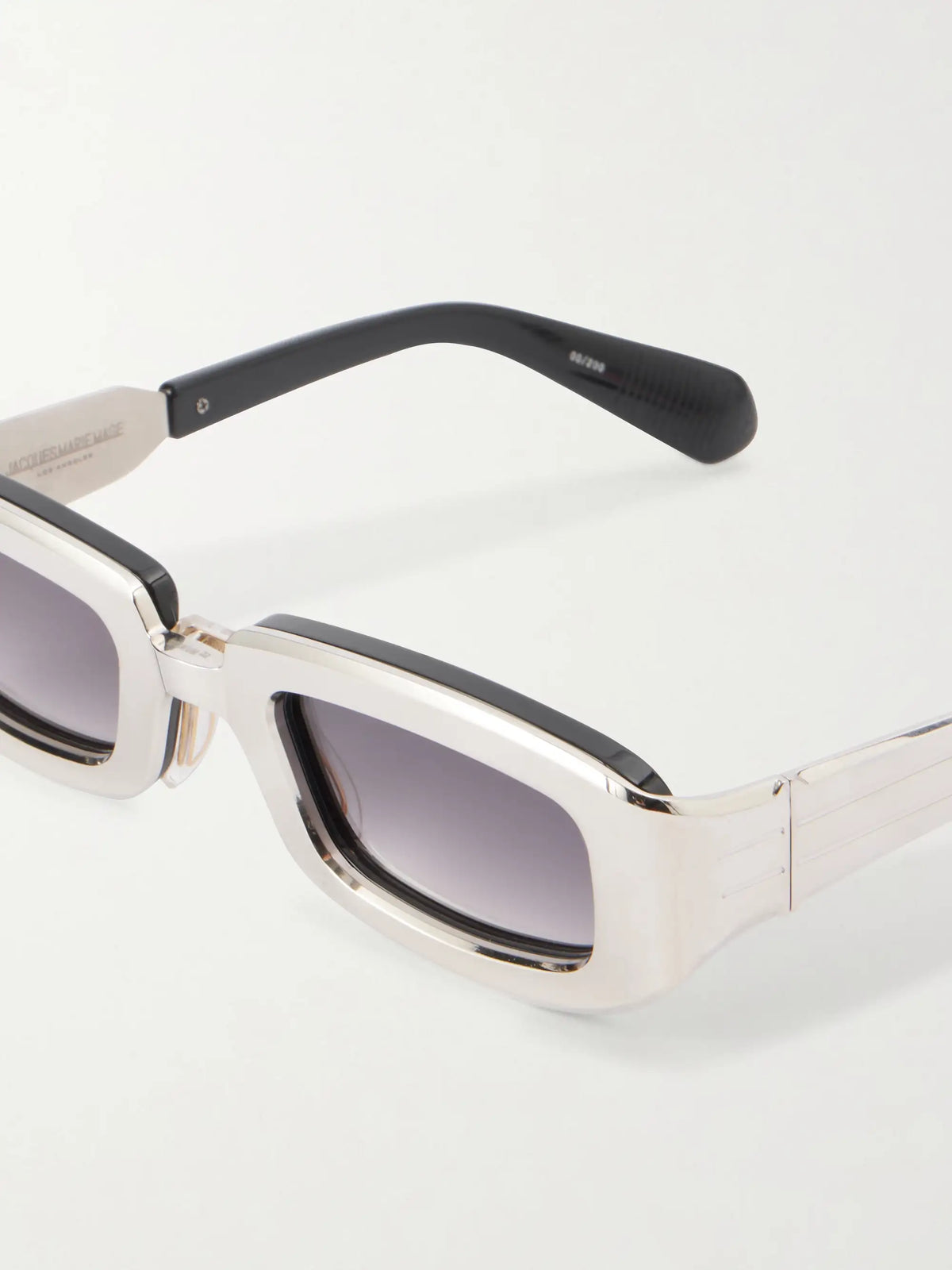 Ryder Rectangular-frame Titanium Sunglasses