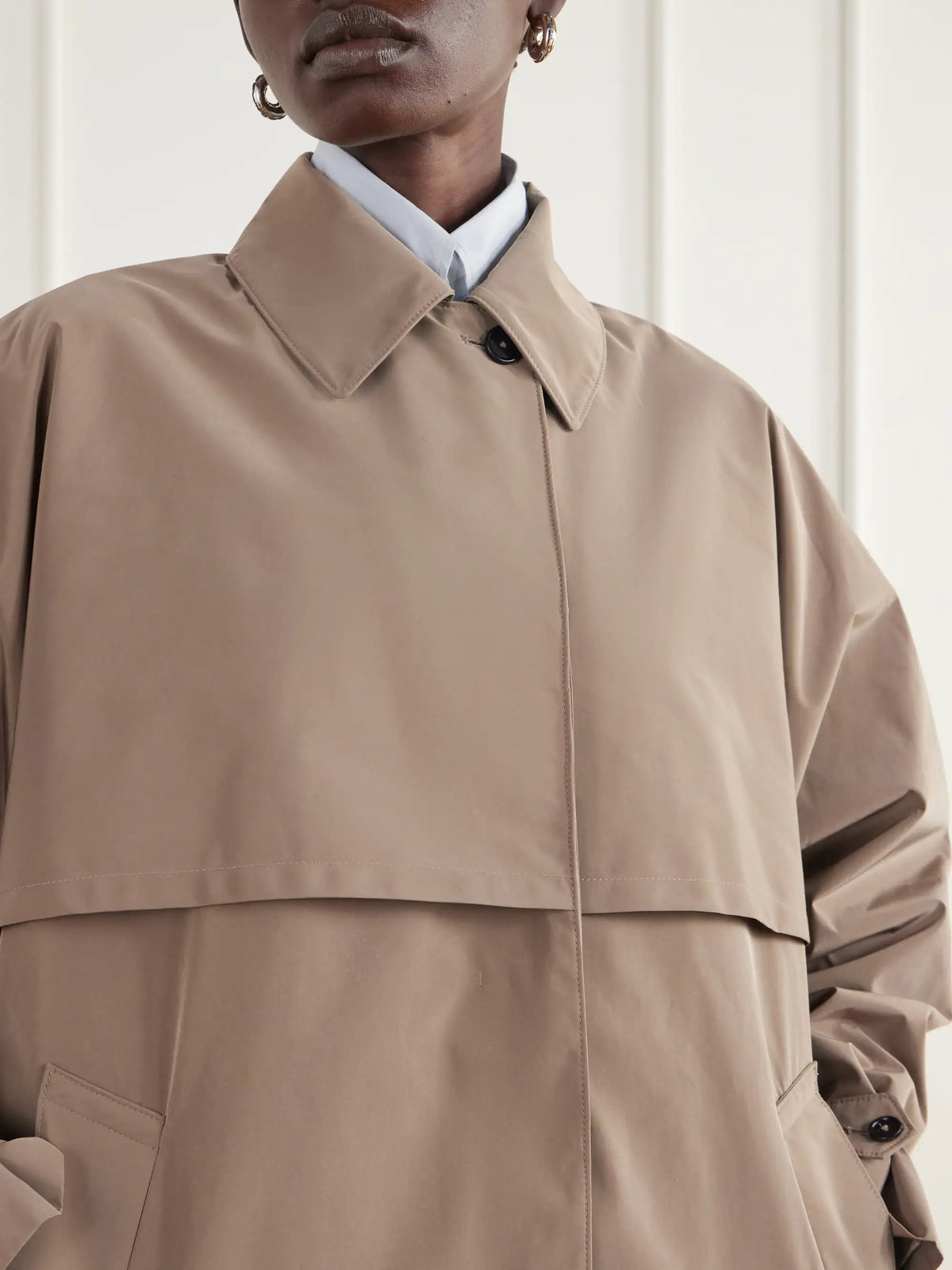 Jil Sander Shell Trench Coat