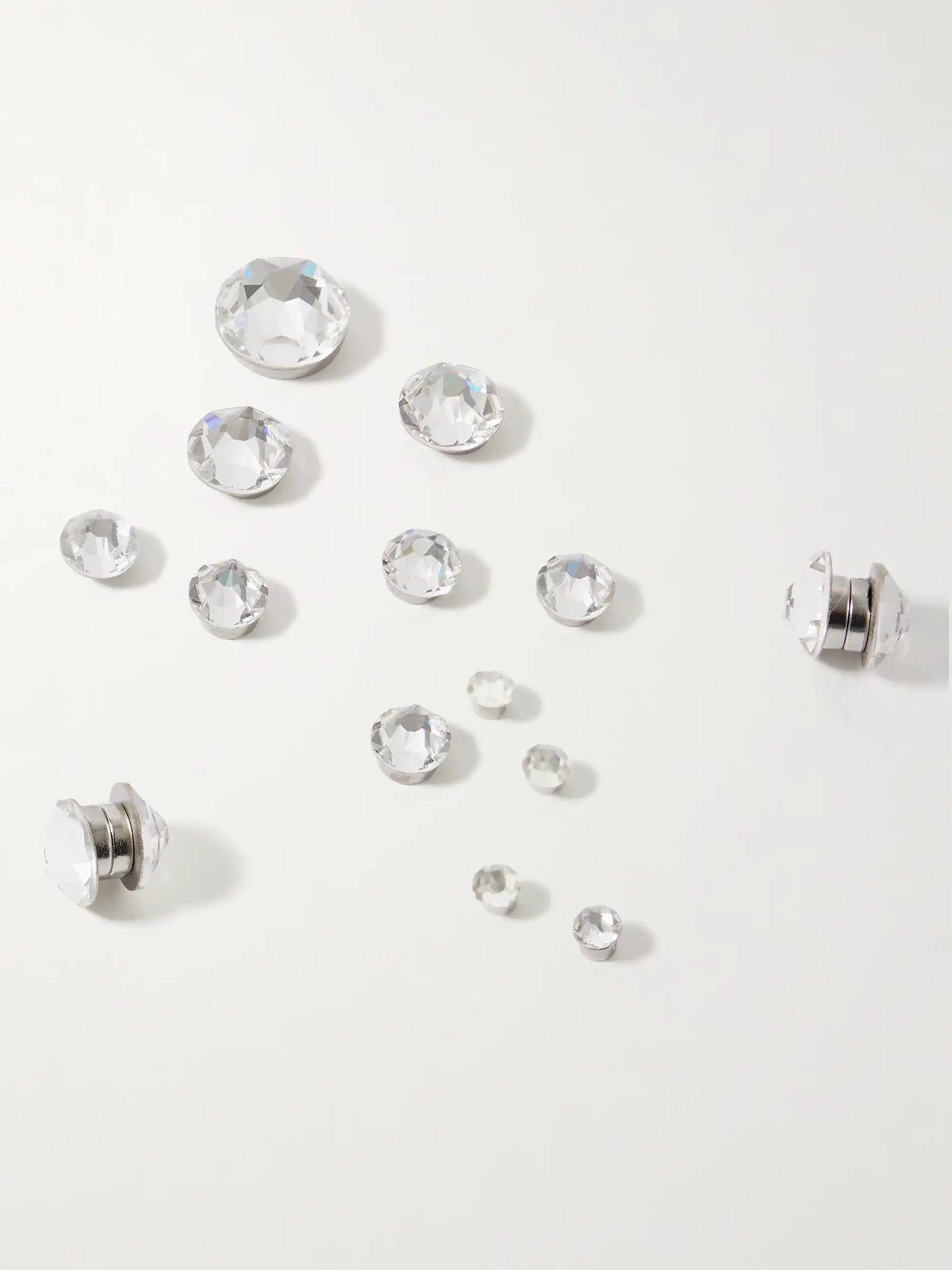 Kira Set Of 10 Crystal Hair Magnets