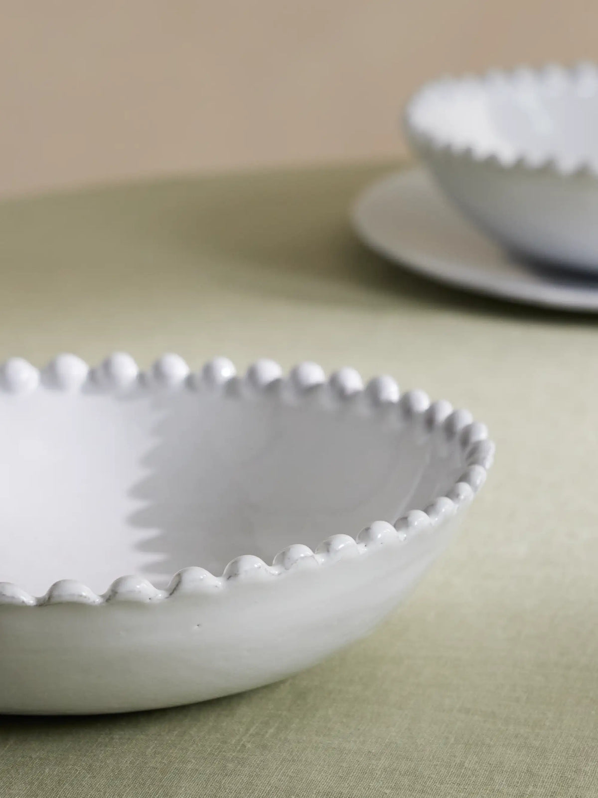 Adélaïde Ceramic Soup Plate