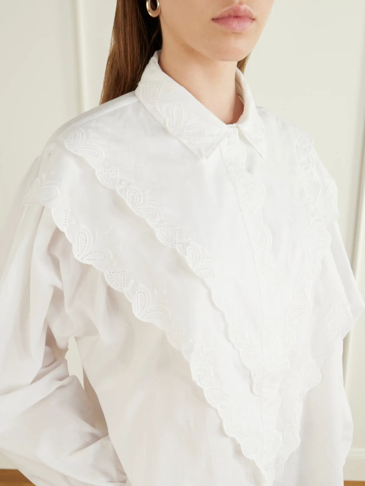 FRAME The Equestrian Cotton-poplin Shirt