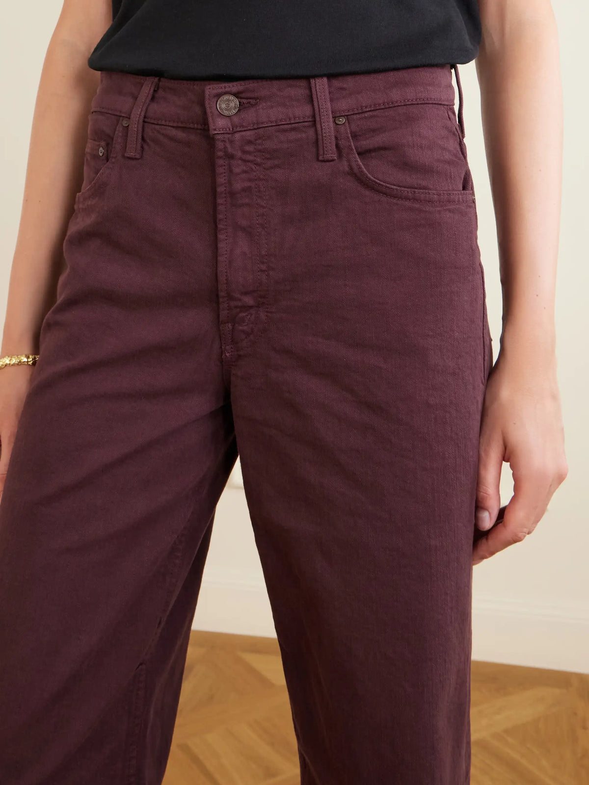 The Rerun High-rise Wide-leg Jeans