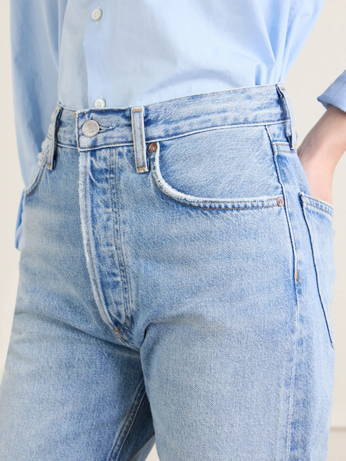 '90s Pinch Waist High-rise Straight-leg Jeans