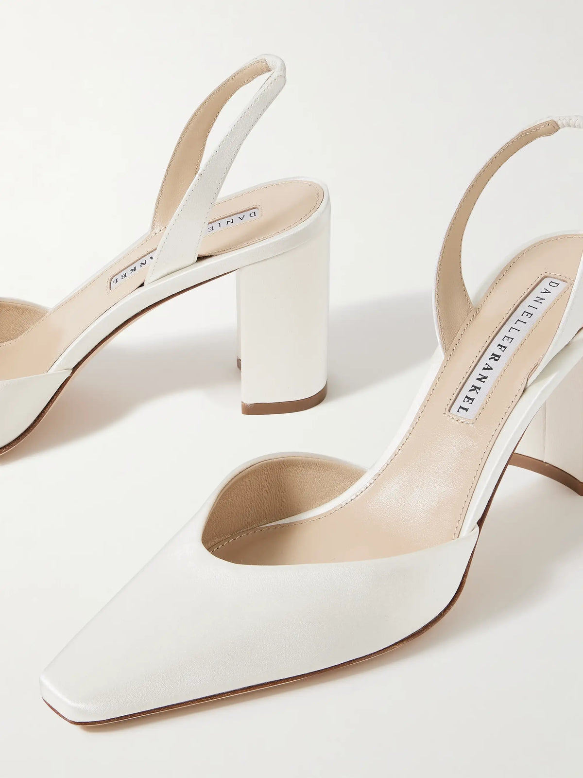 Juno Satin Slingback Pumps