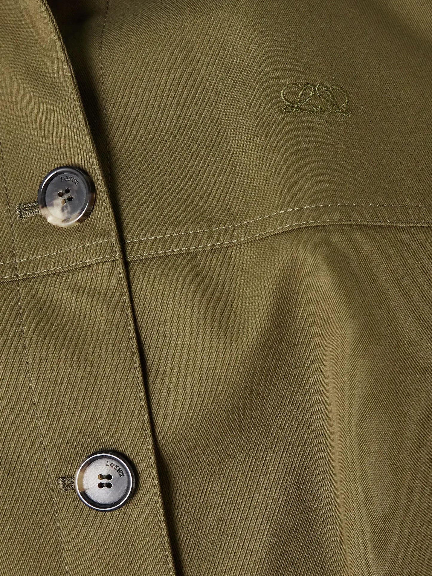 Embroidered Cotton And Silk-blend Jacket