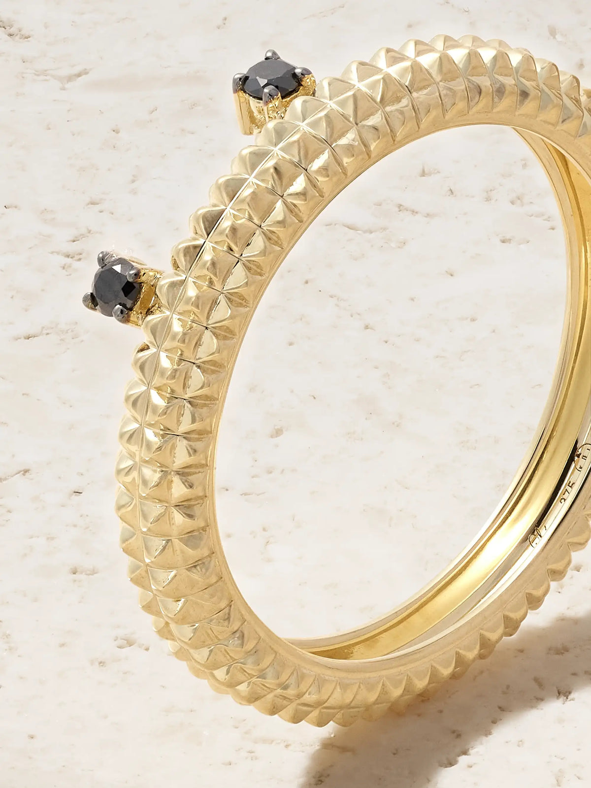 Alliance Crapaud 9-karat Gold Diamond Ring