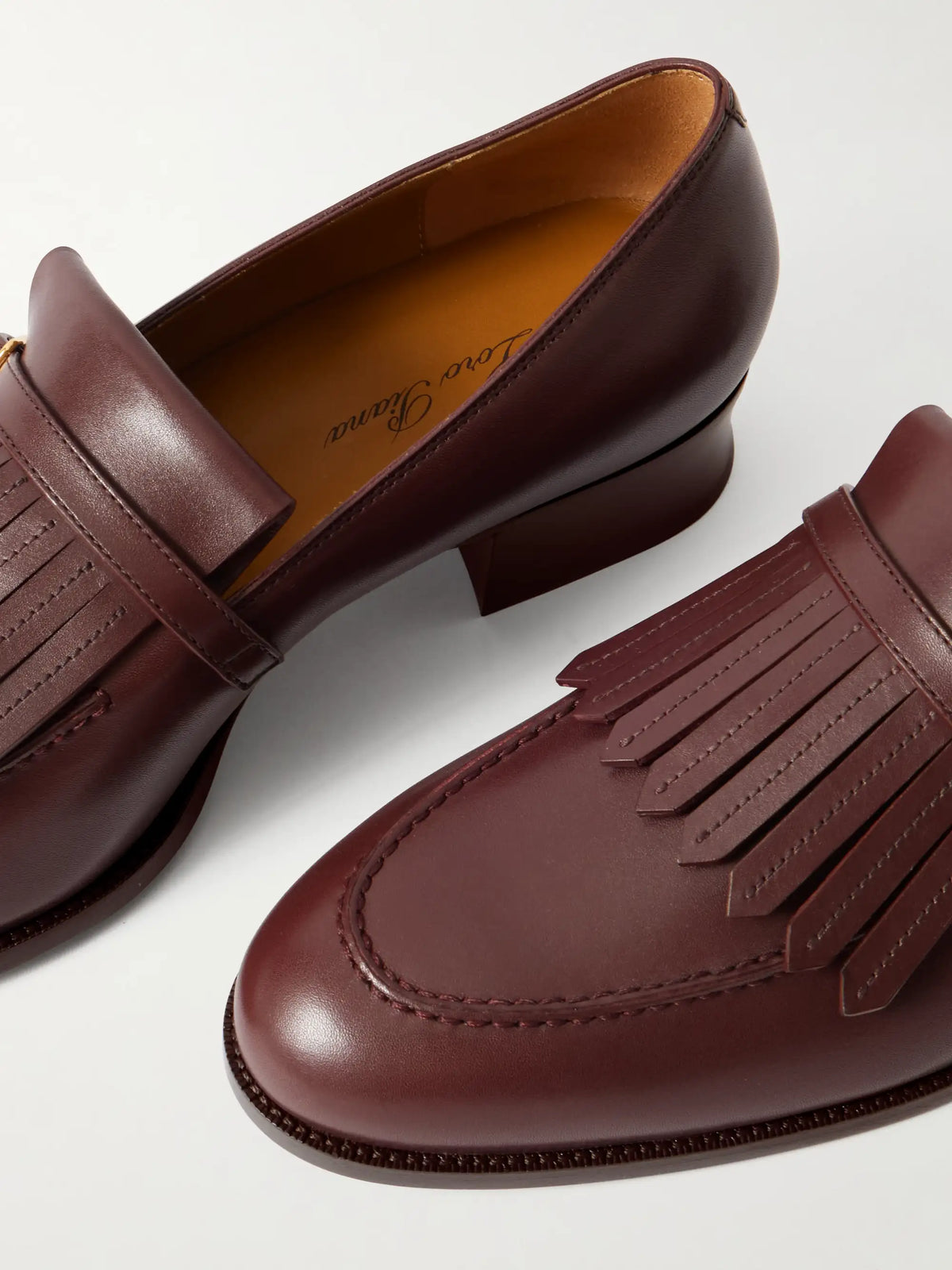 Pennan Fringed Leather Loafers