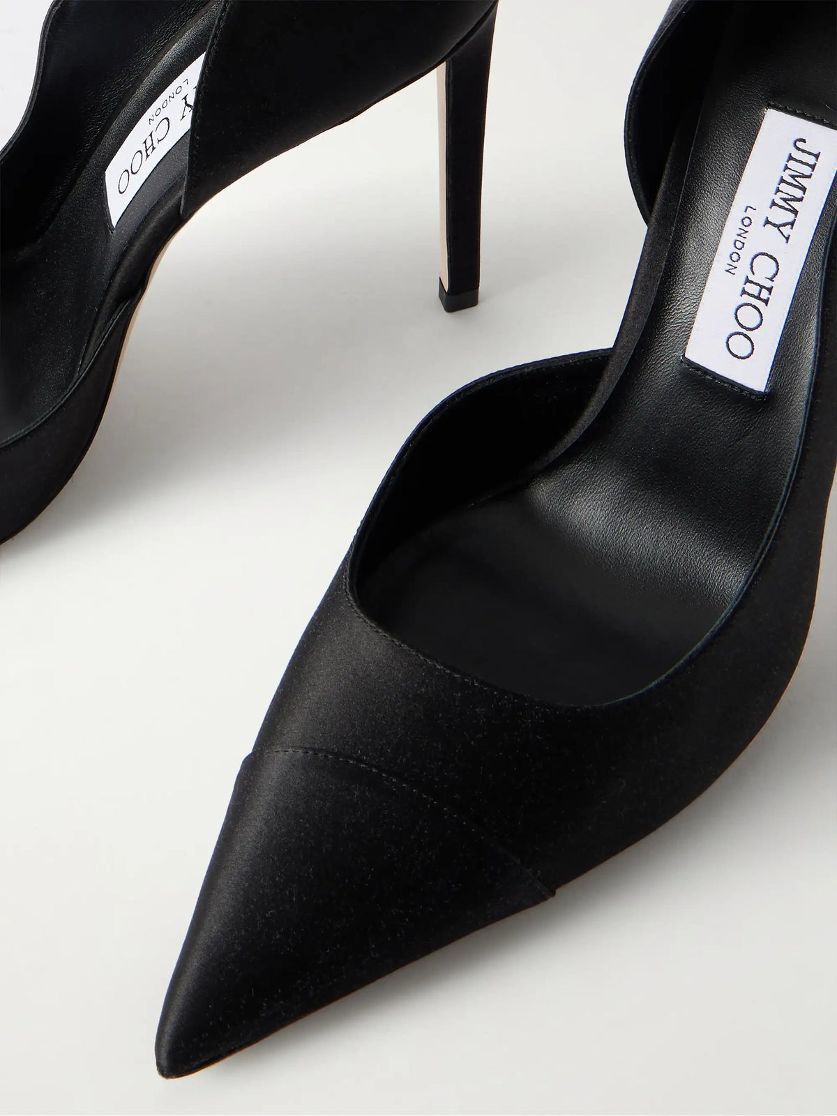 Brigitte 100 Satin Pumps