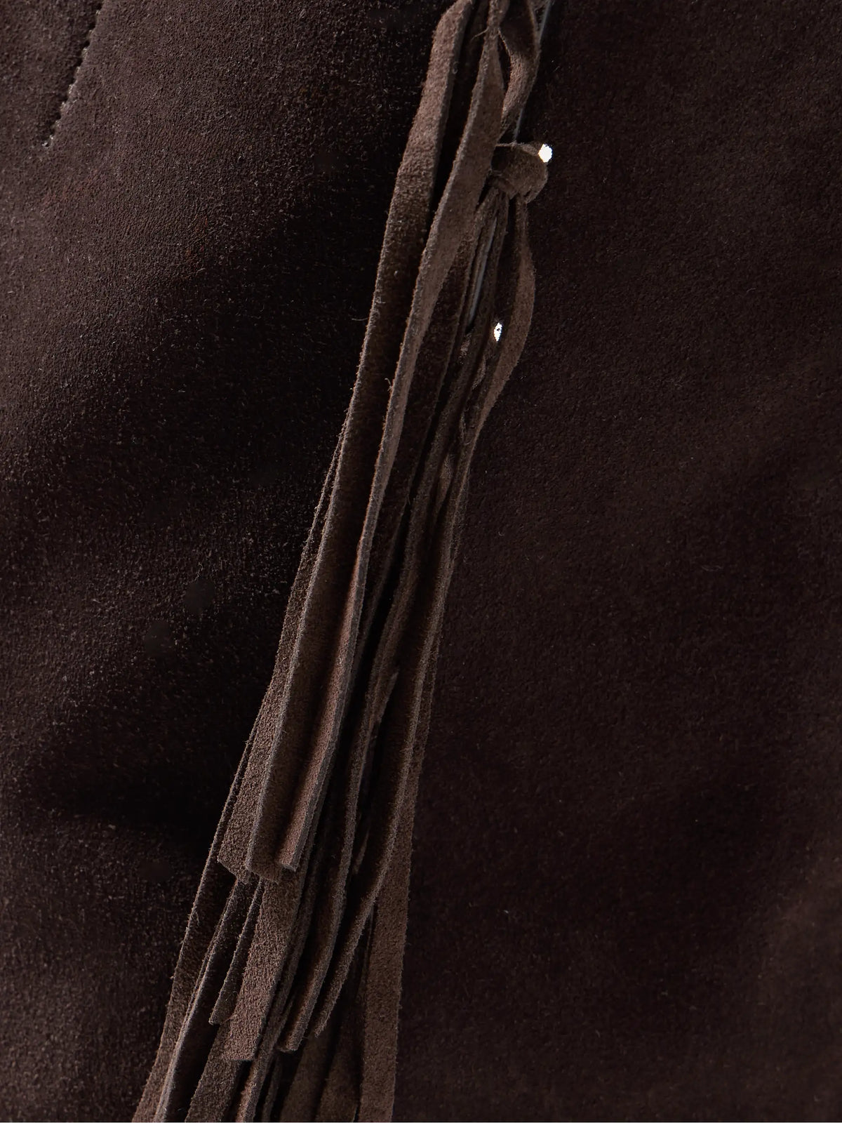 Joni Fringed Suede Tote