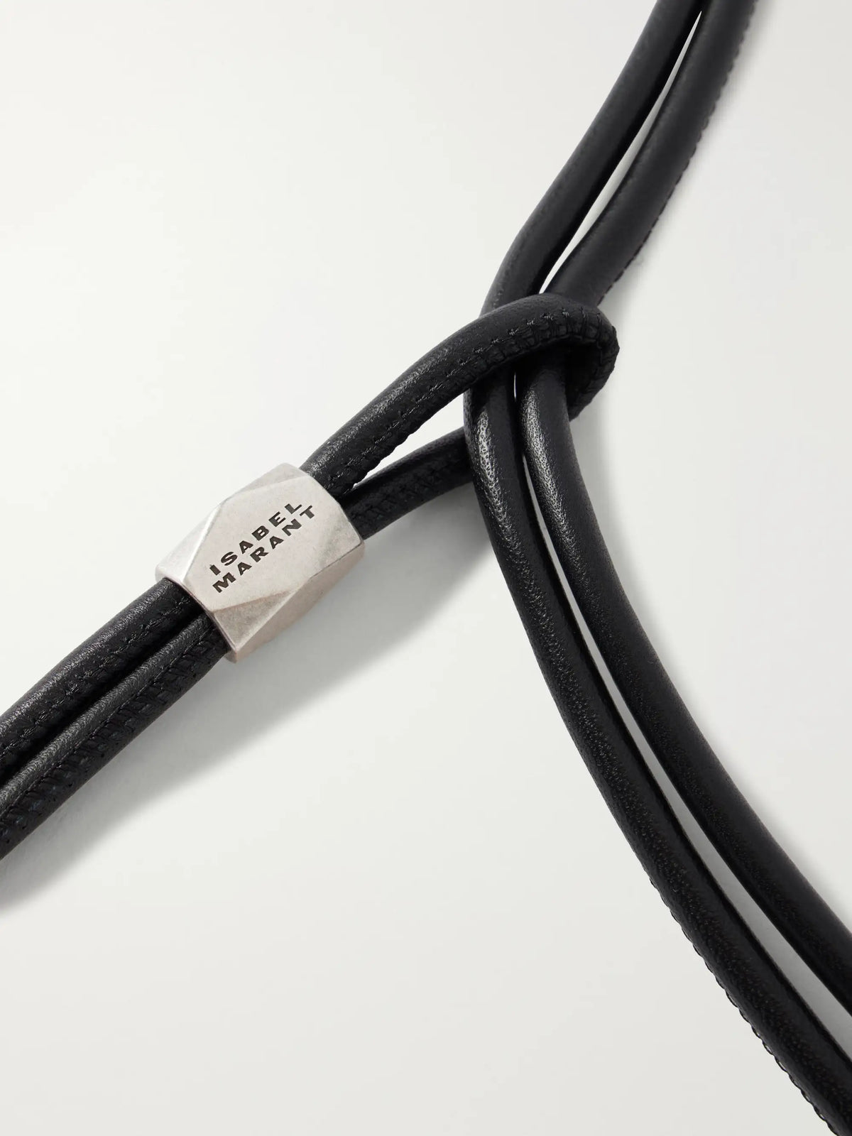 Silvia Embellished Leather Belt