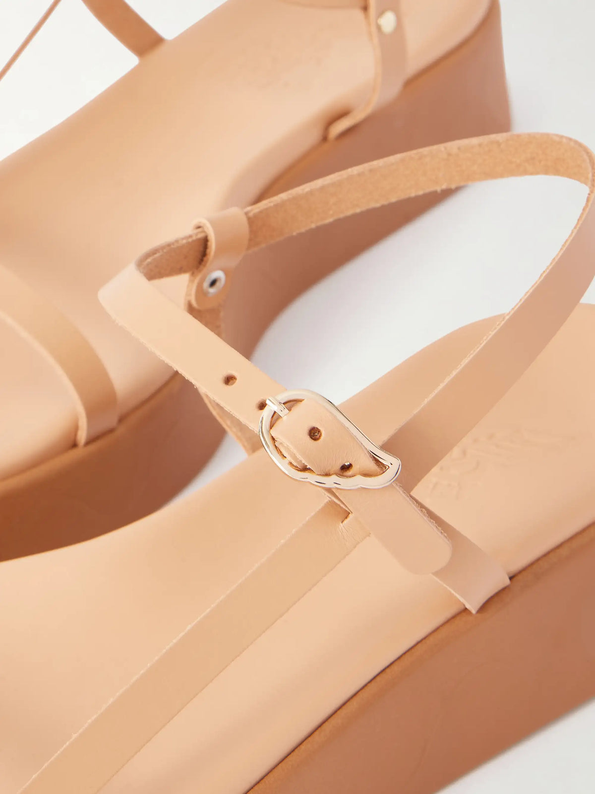 Politia Leather Platform Sandals