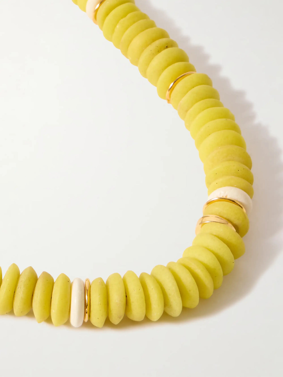 Laguna Gold-plated Beaded Necklace