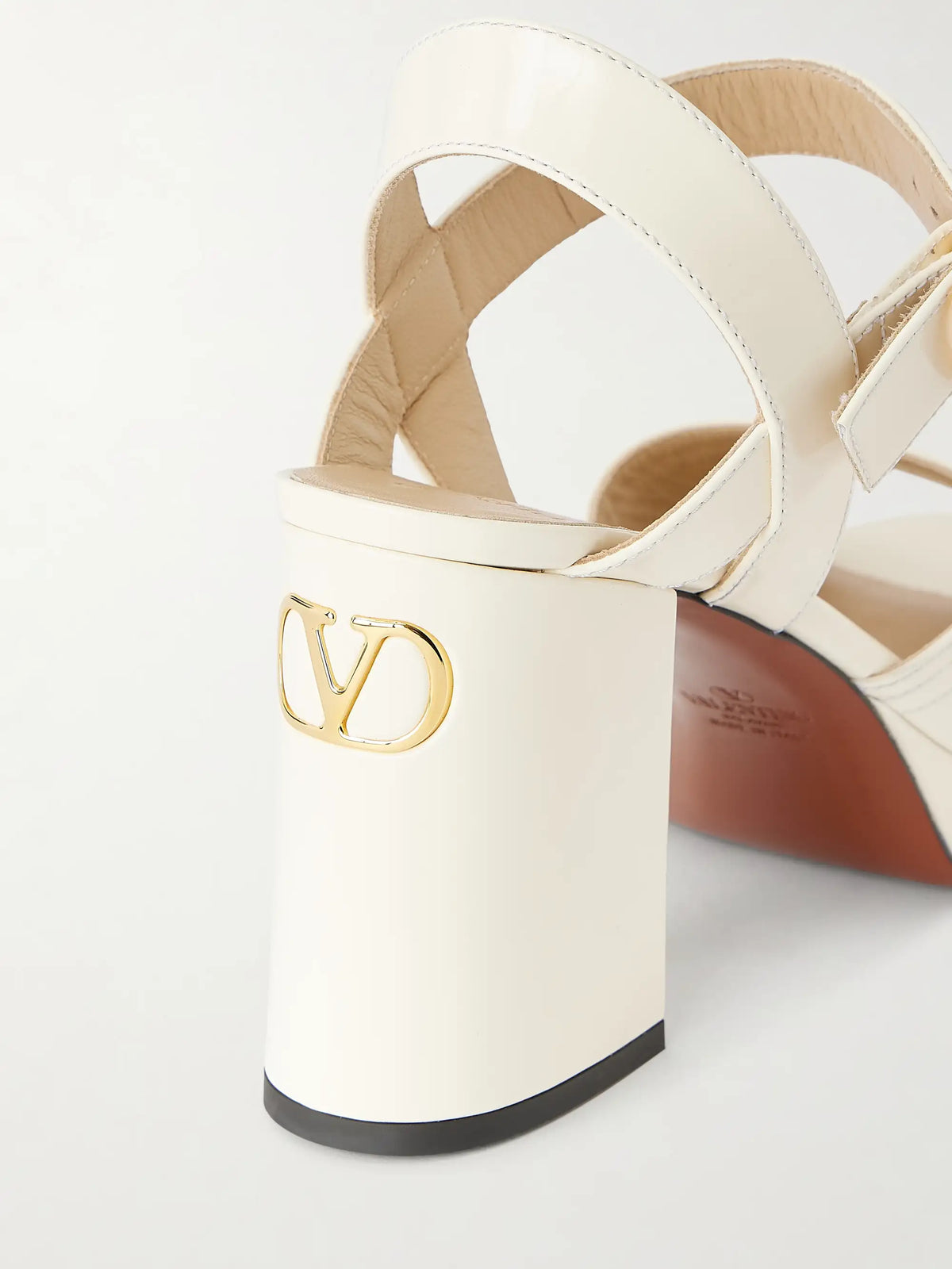 Fawcette Leather Mid-heel Sandals