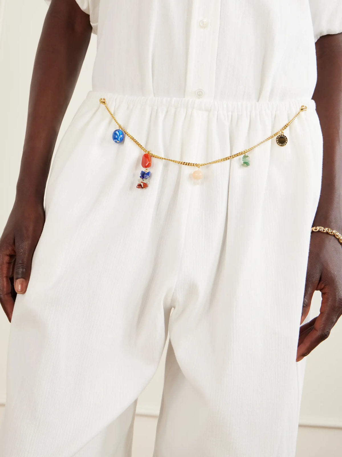 Stella McCartney Embellished Cotton-crepe Balloon Pants