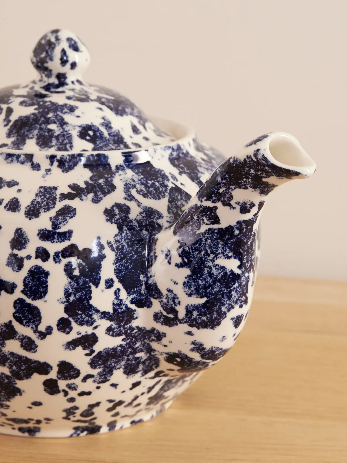 + Burleigh Marble-effect Earthenware Teapot