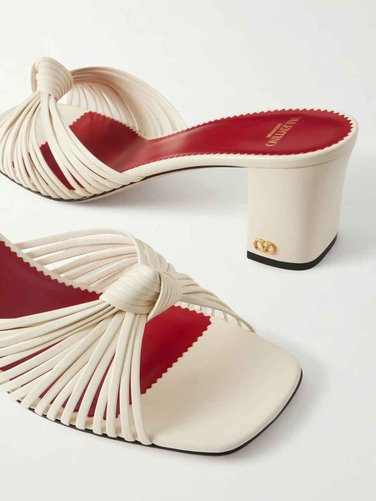 Annet 60 Woven Leather Mules