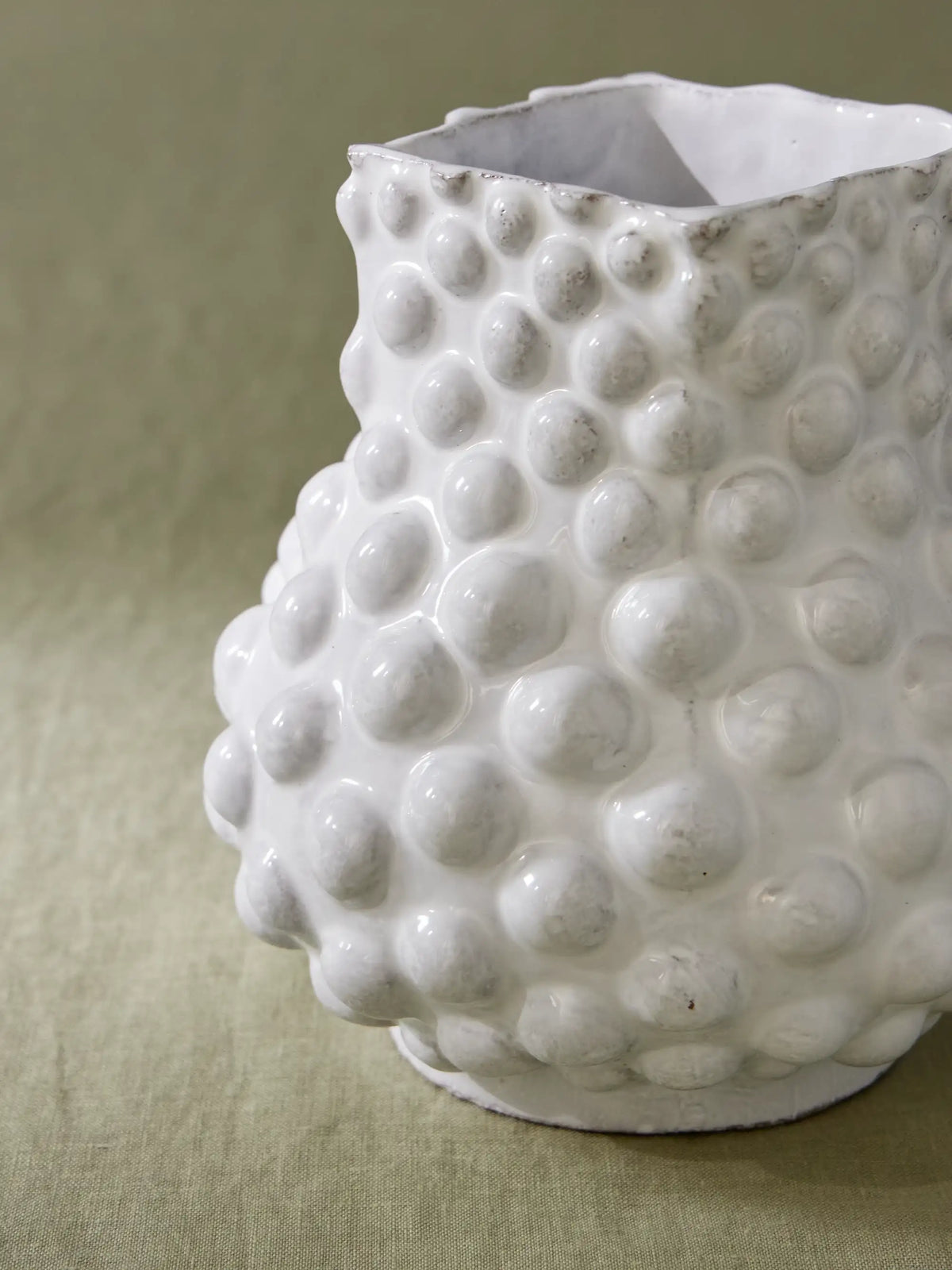 Adélaïde Glazed Ceramic Pitcher