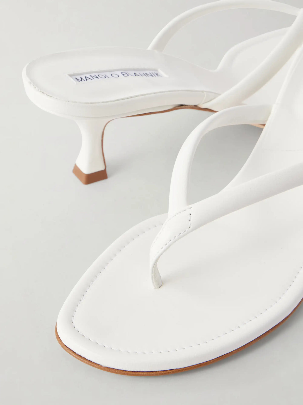 Paterno 50 Leather Thong Sandals