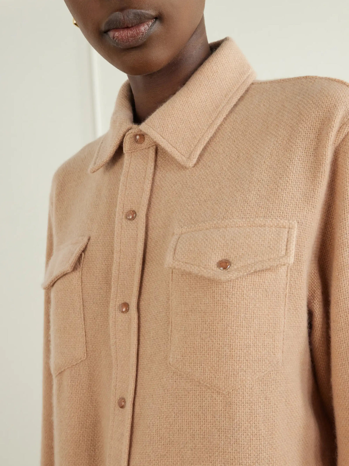 God's True Cashmere Knitted Shirt