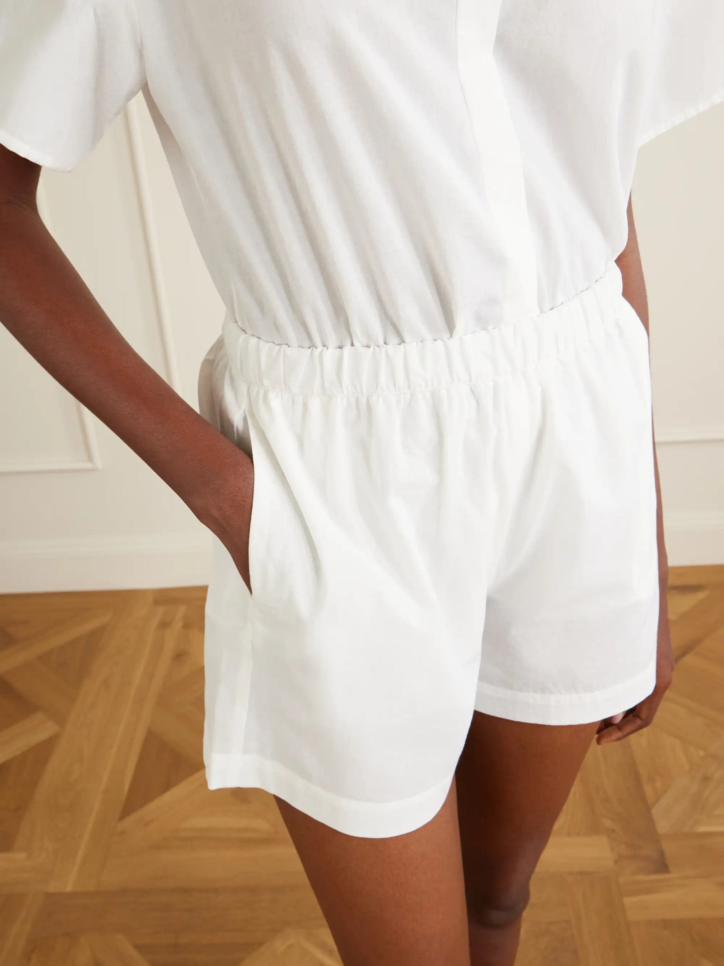 Cotton-poplin Shorts