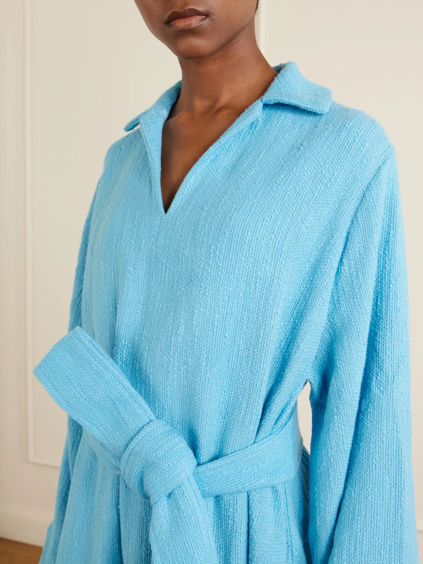 Belted Cotton Coverup