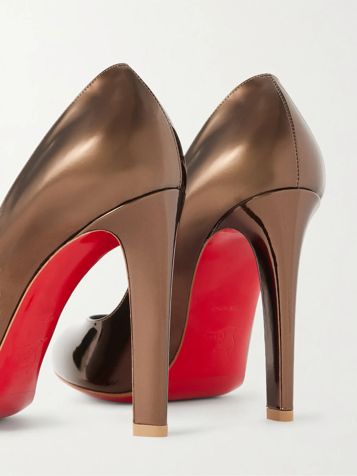 Fannylove 100 Metallic Patent-leather Pumps