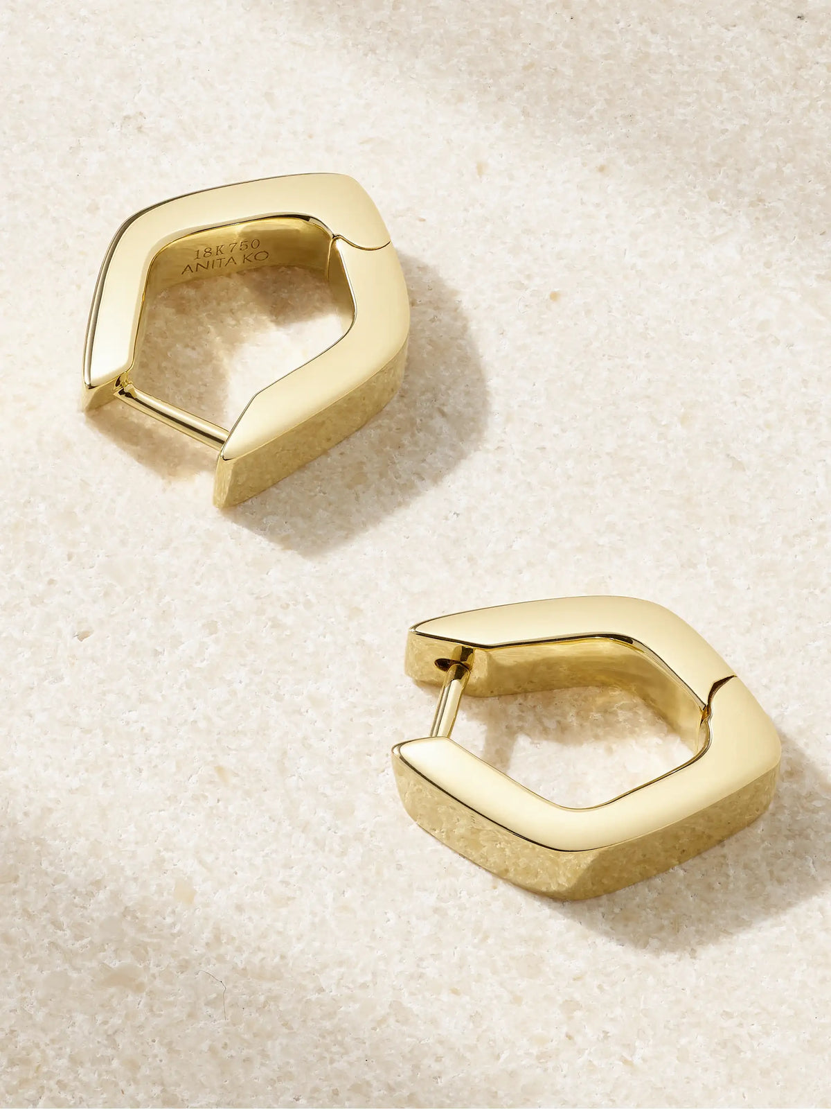 Georgie 18-karat Gold Hoop Earrings