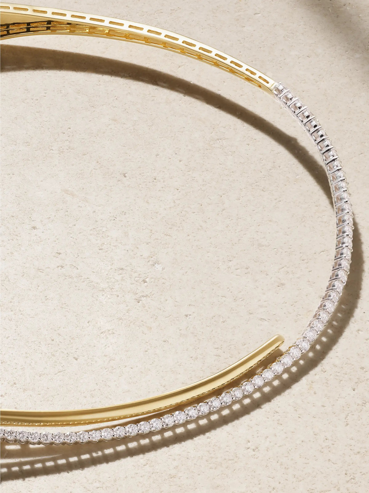 Strada 18-karat Gold Diamond Necklace