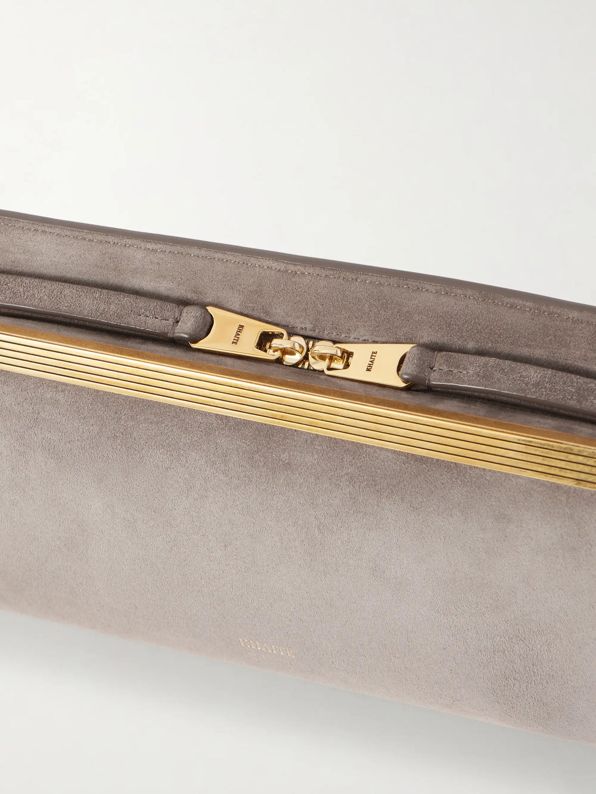 Donna Suede Clutch