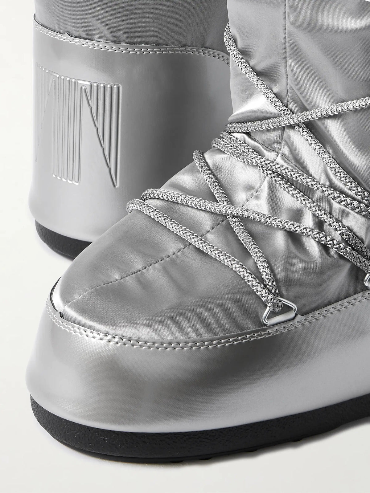 Icon Glance Metallic Shell And Pvc Snow Boots
