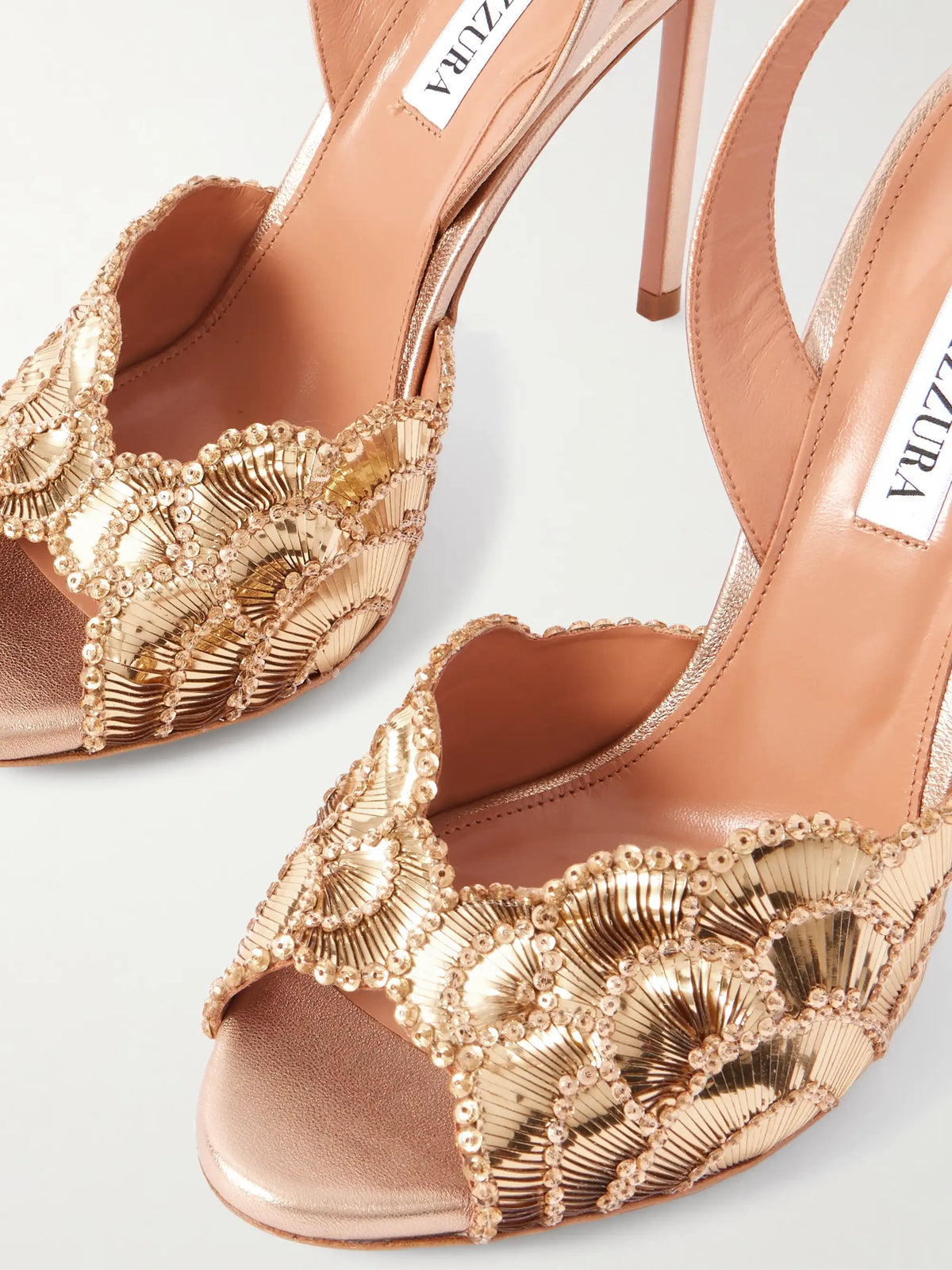 Ce Soir 105 Embellished Leather Sandals