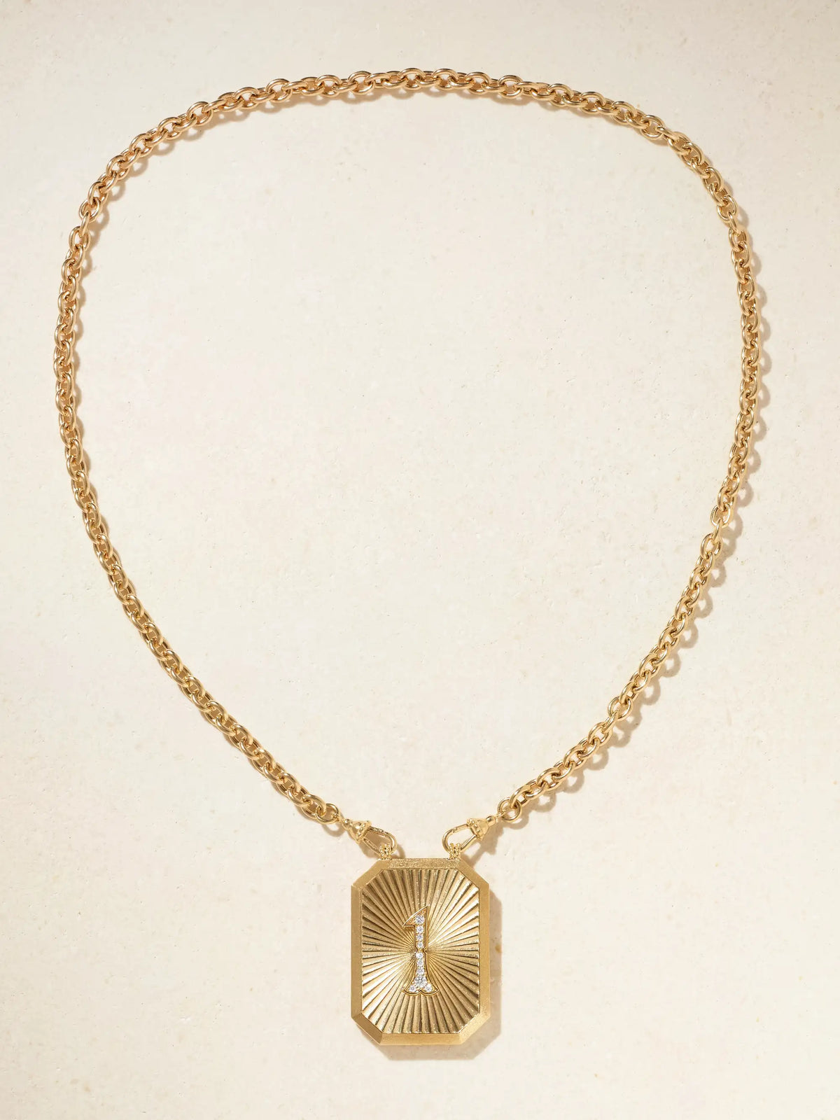 You Are The One 18-karat Gold Diamond Necklace