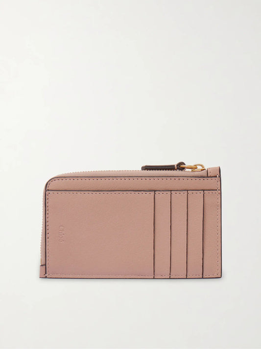 Paddington Embellished Textured-leather Cardholder