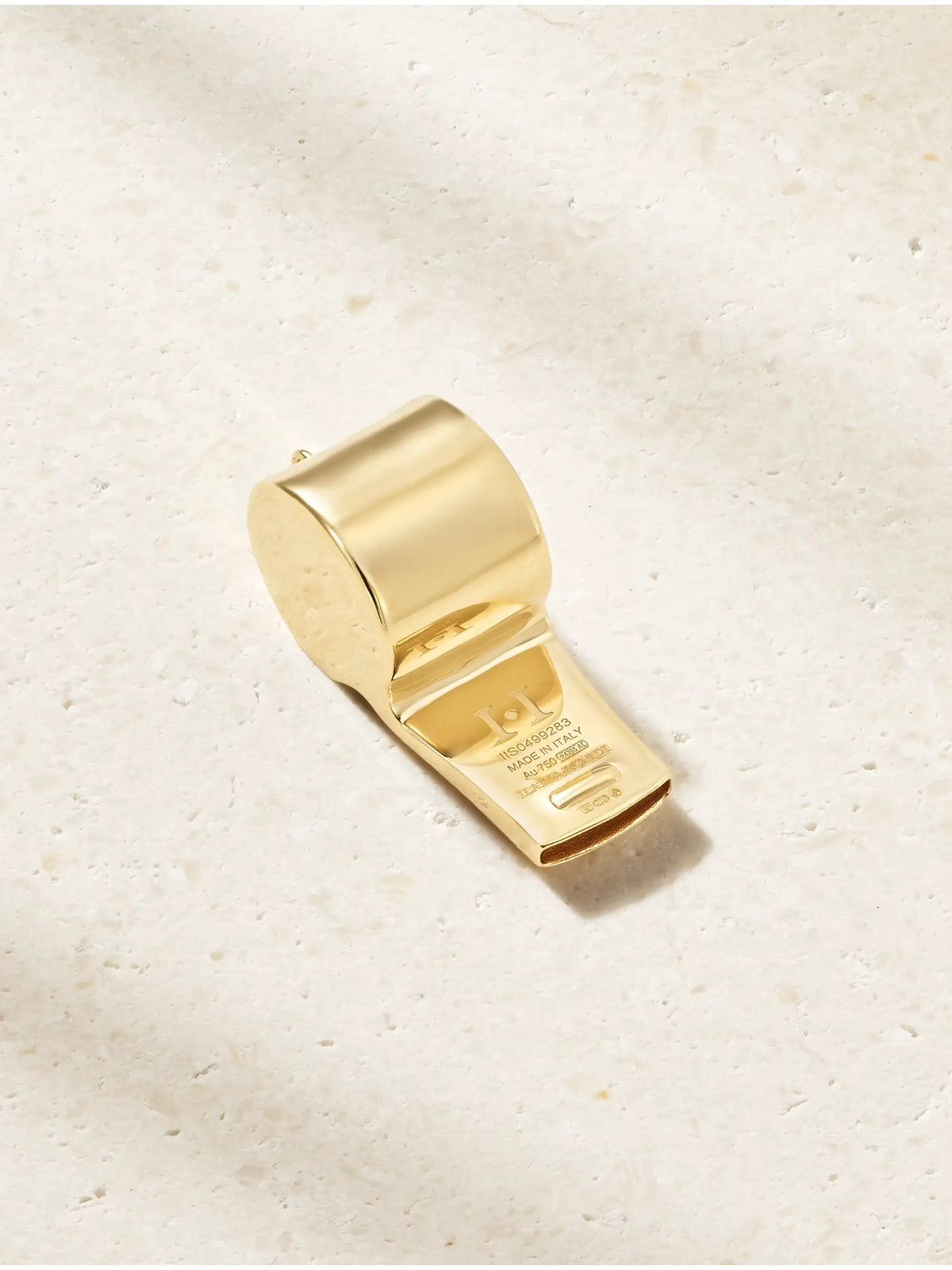 Piero Whistle 18-karat Gold Pendant
