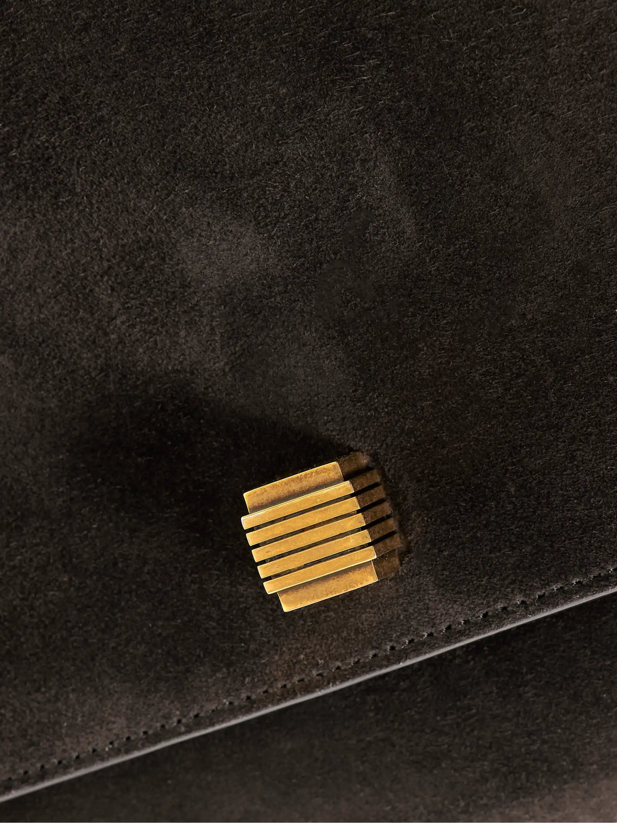 Audrey Suede Clutch