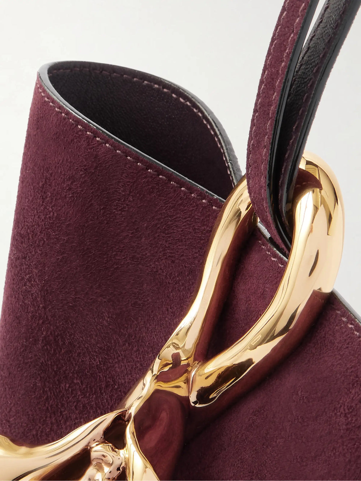 Eden Treasure Embellished Suede Tote