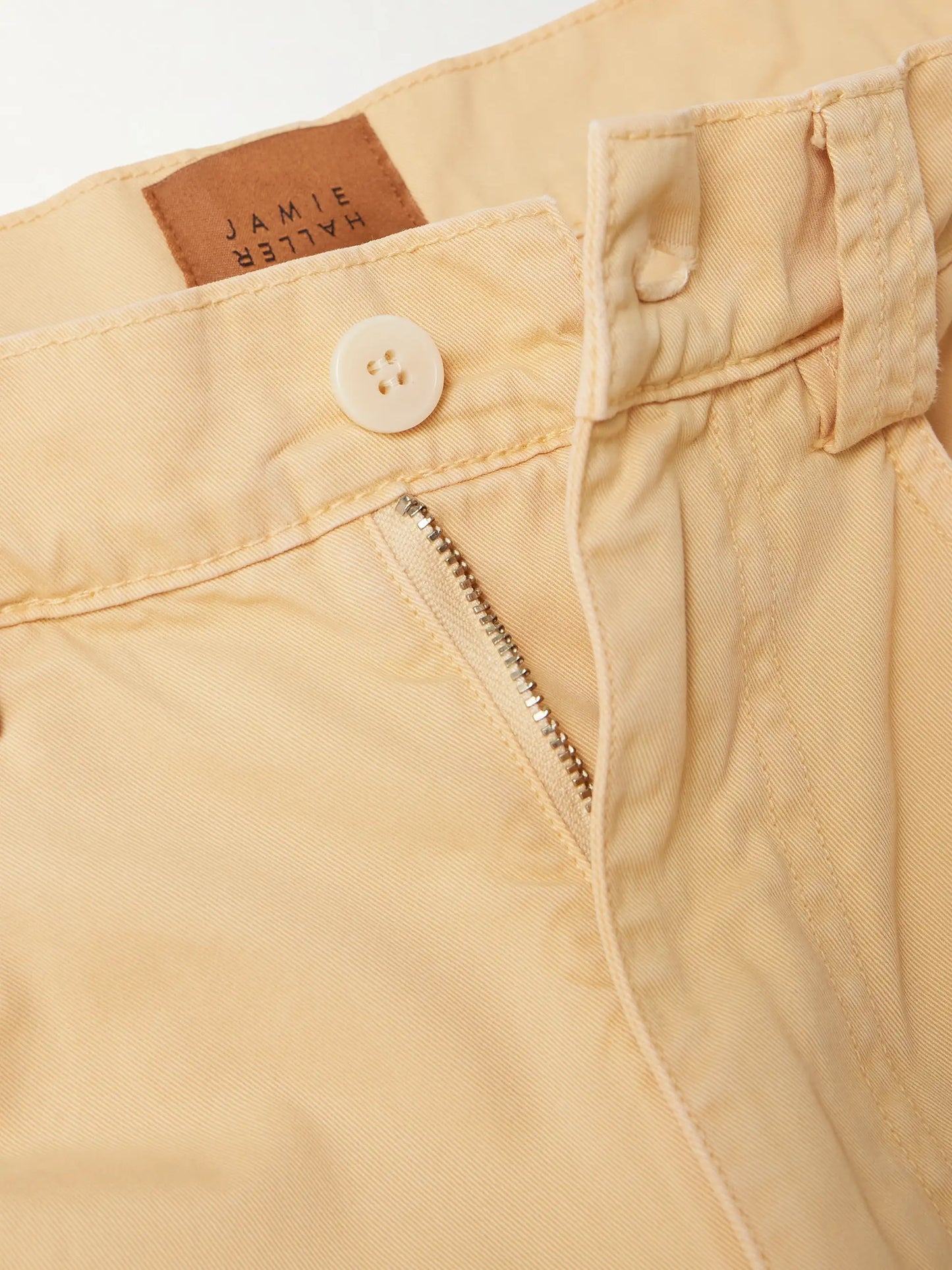 The Crop Painter Cropped Mid-rise Wide-leg Jeans