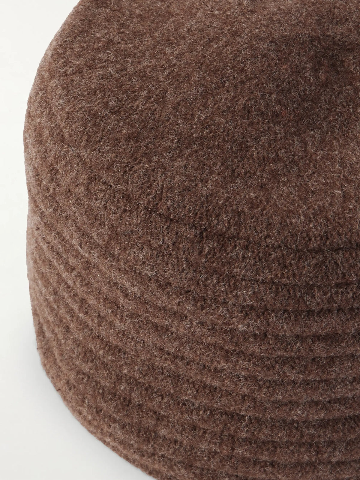 Alicia Ribbed Wool-felt Beanie
