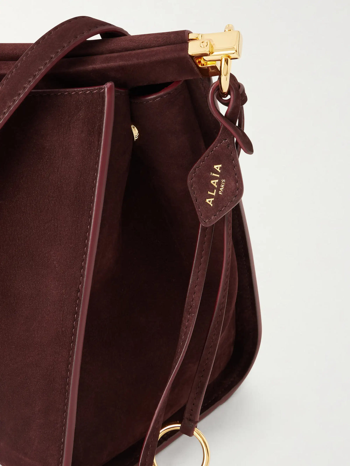 Le Click Nubuck Shoulder Bag