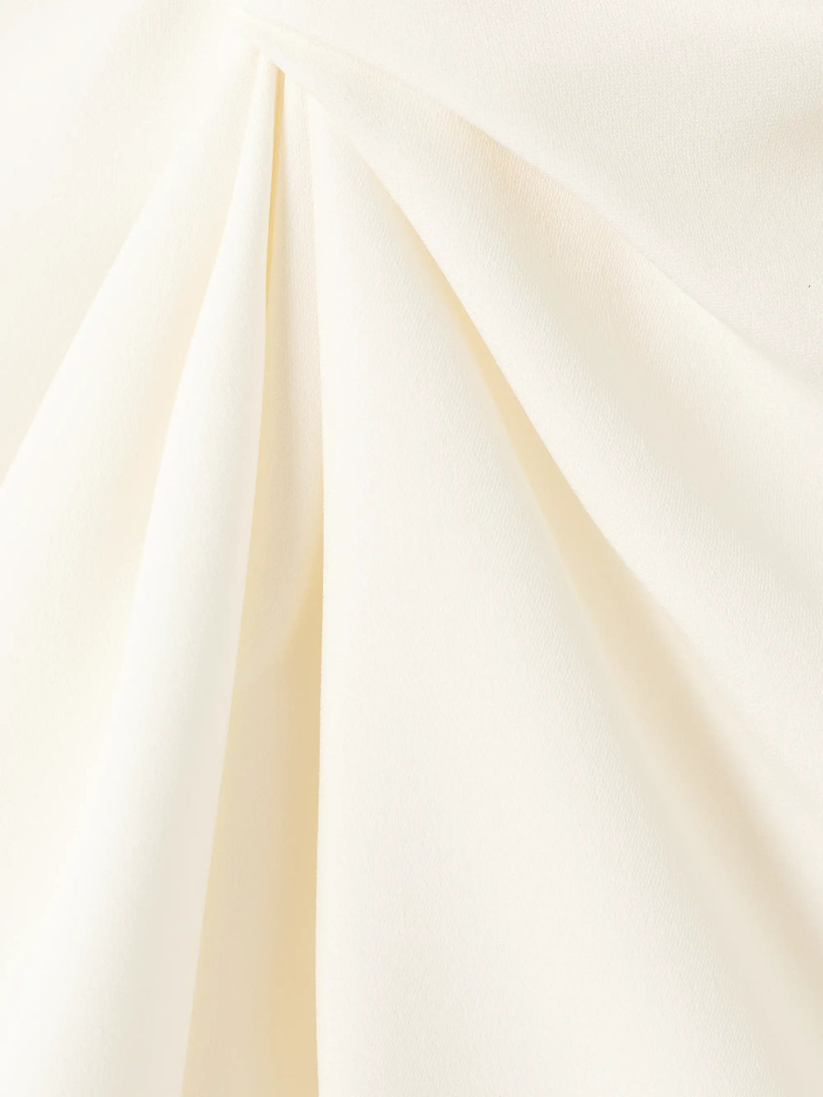Asymmetric One-shoulder Silk-cady Top