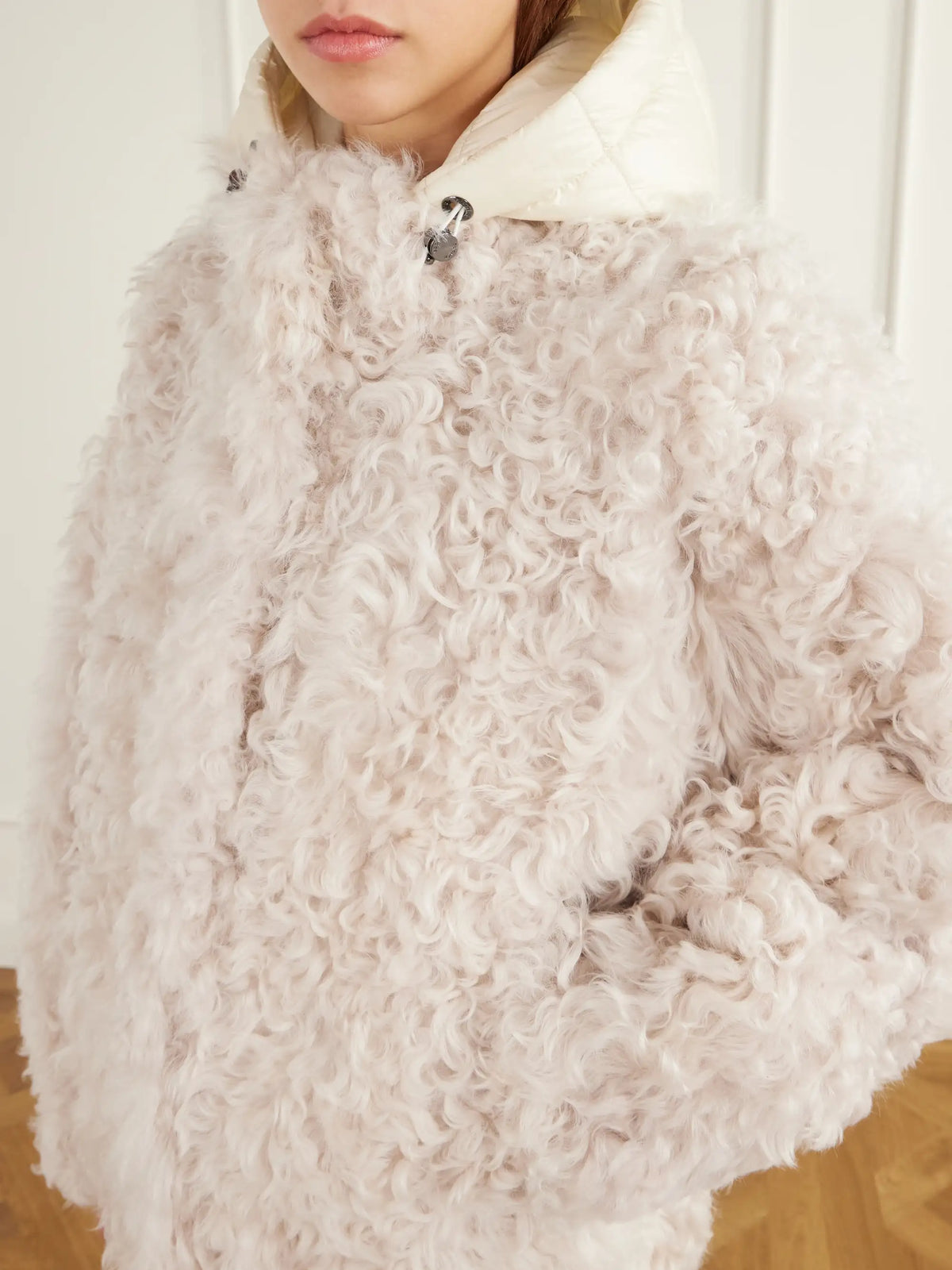 BOGNER Shell-trimmed Shearling Ski Jacket