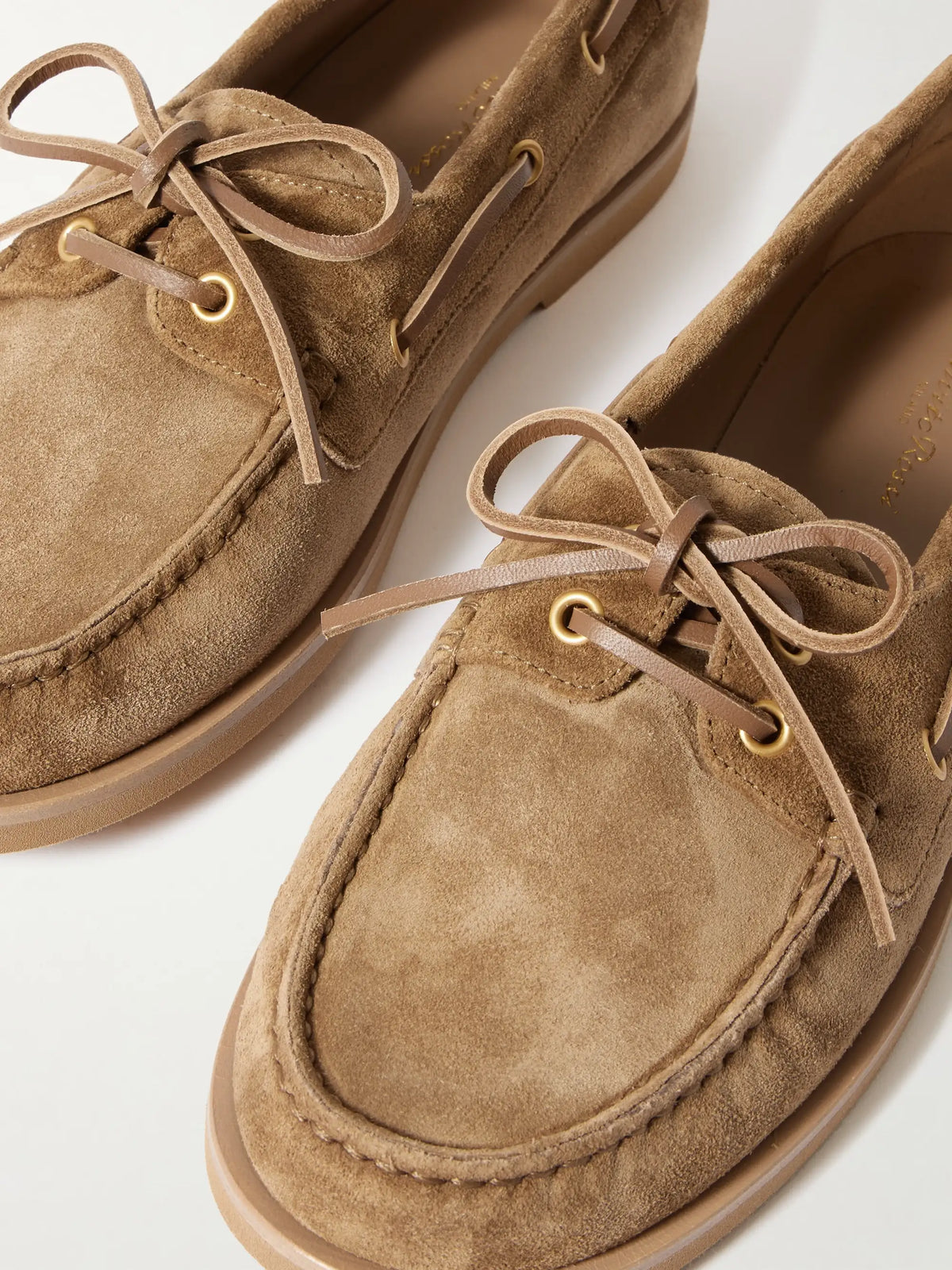 Vandée Suede Boat Shoes