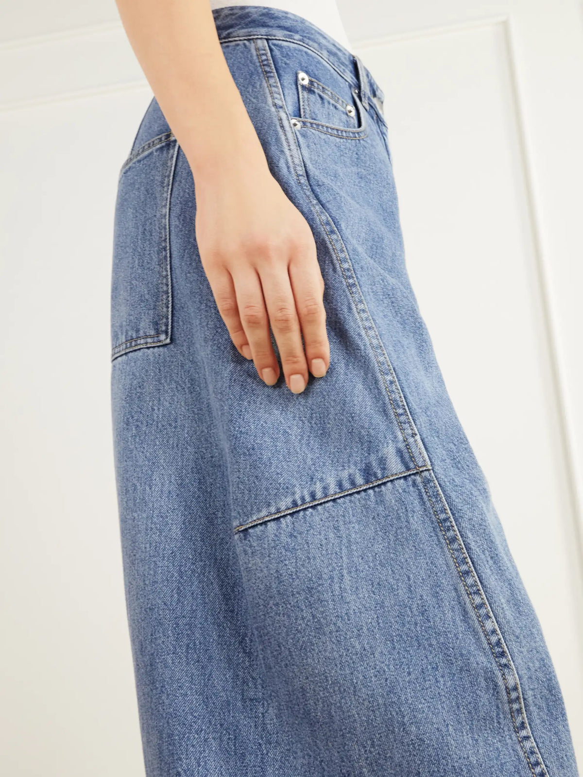 Tibi Sid Wide-leg Jeans