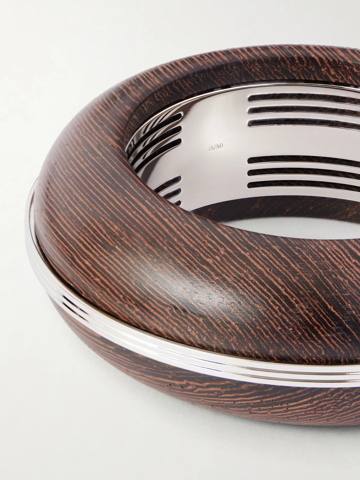 + Loulou De La Falaise Lucie Silver-plated And Wood Cuff