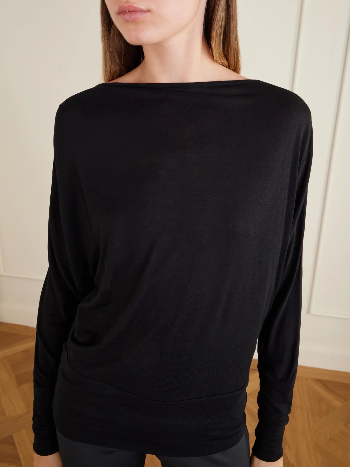Boatneck Jersey Top
