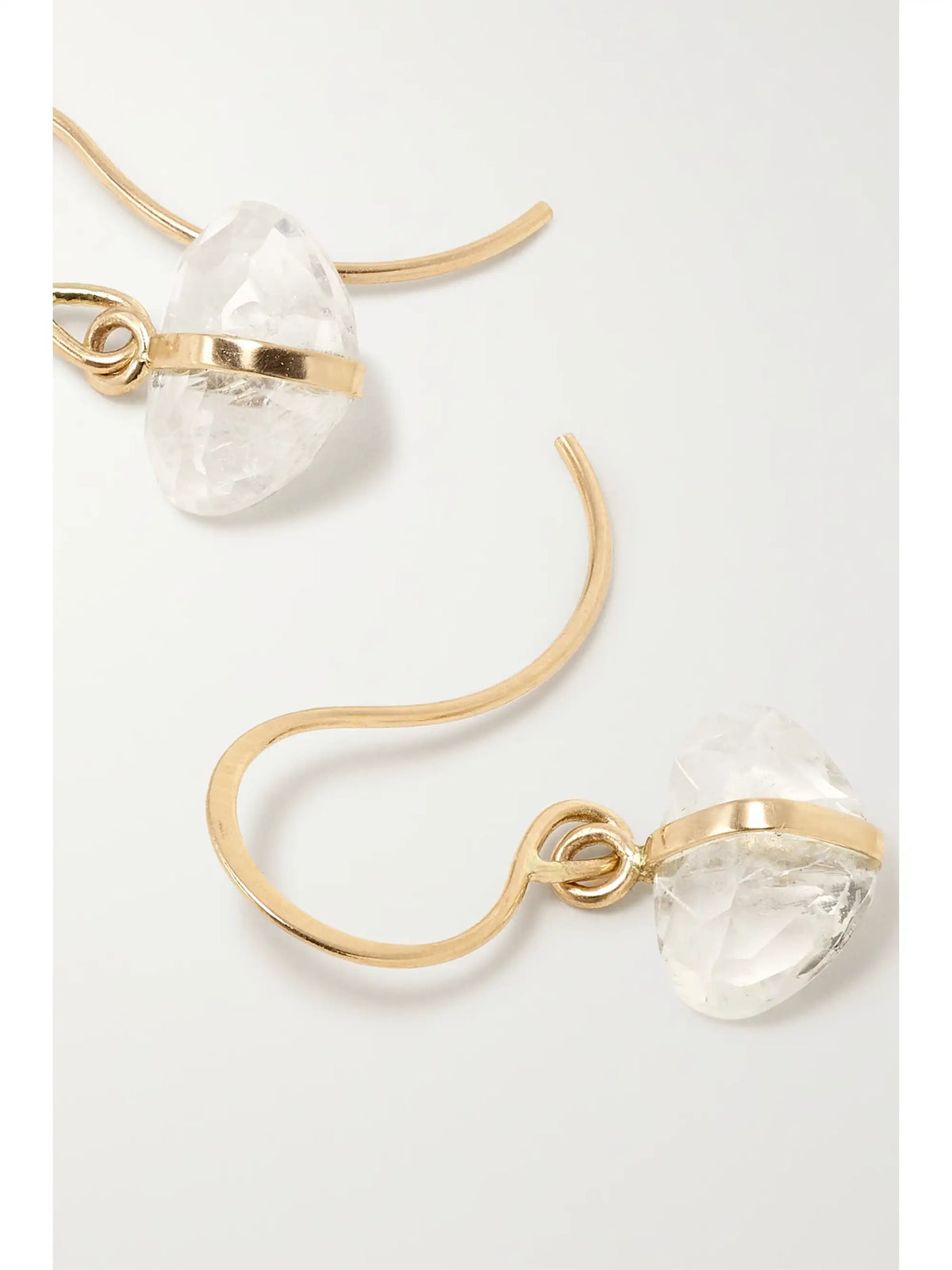 14-karat Recycled Gold Moonstone Earrings