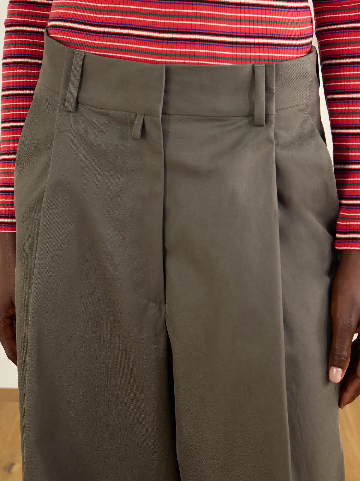 Dries Van Noten Cotton-twill Wide-leg Pants