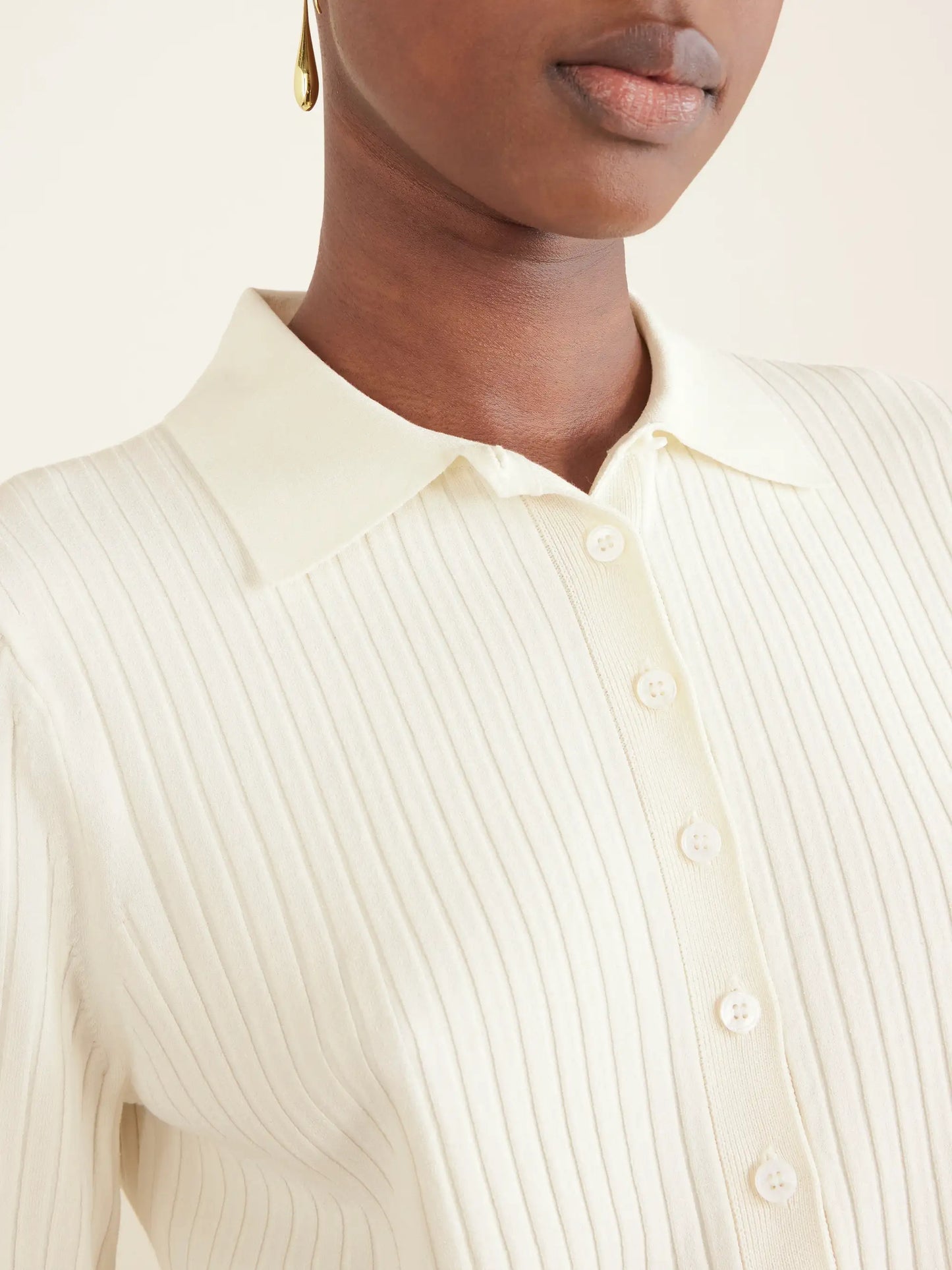 Ribbed Jersey Shirt